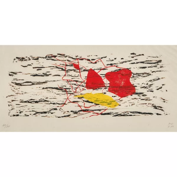 Meret Oppenheim — "Schmetterlingsspiel über dem Wasser".