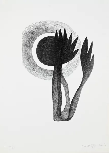 Meret Oppenheim — Pflanze vor Gestirn, 1963/1968