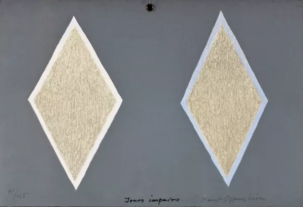 Meret Oppenheim — Jours pairs/jours impairs, 1980
