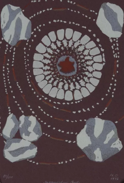 Meret Oppenheim — Japanischer Garten, 1976-77
