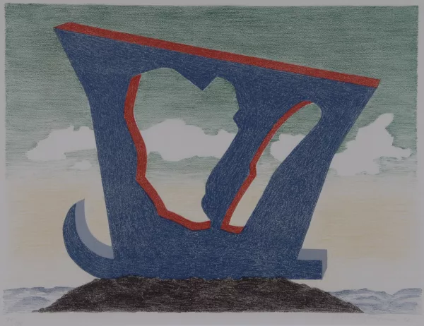 Meret Oppenheim — Silberschwanz, aus "Parapapillonneries", 1976