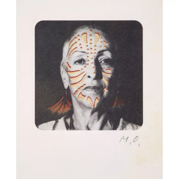 Meret Oppenheim — Selbstbildnis.