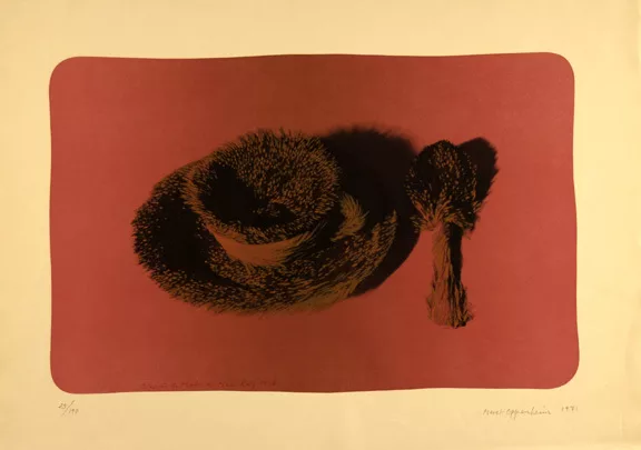 Meret Oppenheim — Pelztasse (D'Après la photo de Man Ray 1936), 1971