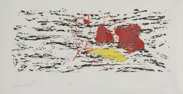 Meret Oppenheim — Schmetterlingsspiel über dem Wasser, 1966