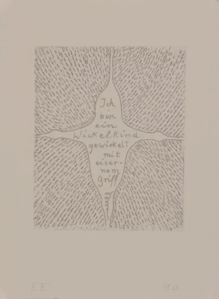 Meret Oppenheim — Wickelkind, 1985