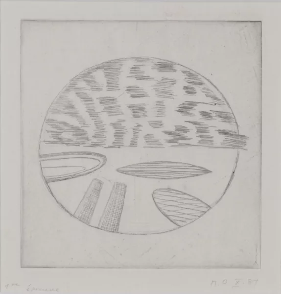 Meret Oppenheim — Ein angenehmer Moment auf einem Planeten, 1981