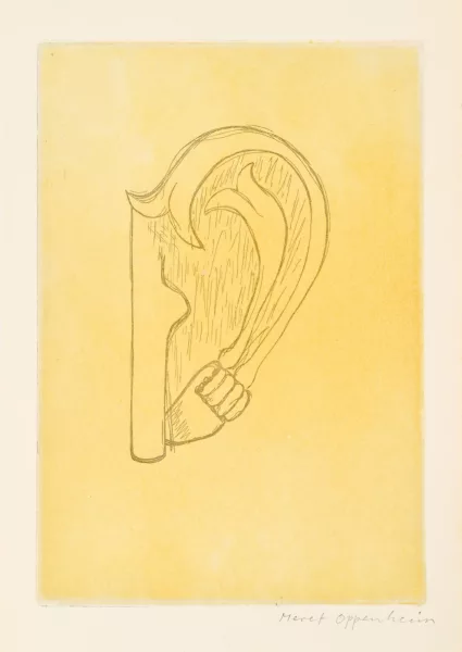 Meret Oppenheim — Das Ohr von Giacometti