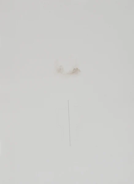 Michael Biberstein — Blatt aus "Prospect/-Refuge-Image", 1988