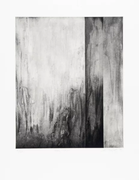 Michael Biberstein — 3 Blätter: Grey Chasm, 1993; Soft Attraction, 1993; Ohne Titel, 1996