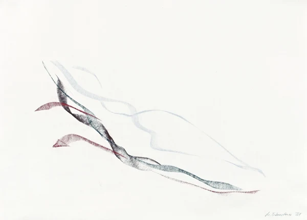 Michael Biberstein — 2 Werke: Ohne Titel 1981; Ohne Titel, 1982