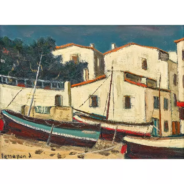 "Les barques de Cadaqués"