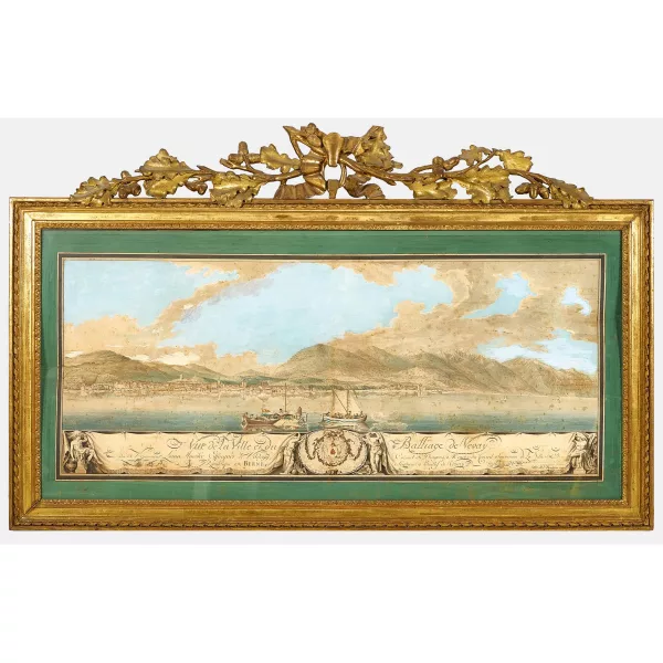 Michel-Vincent Brandoin dit l'Anglais — "Vue de la Ville et du Balliage de Vevey".