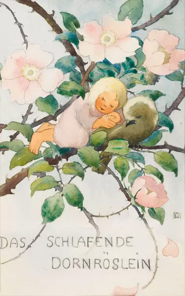 "Das schlafende Dornröslein"