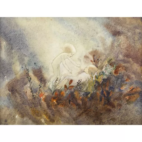 "Siegfried erweckt Brunhild"