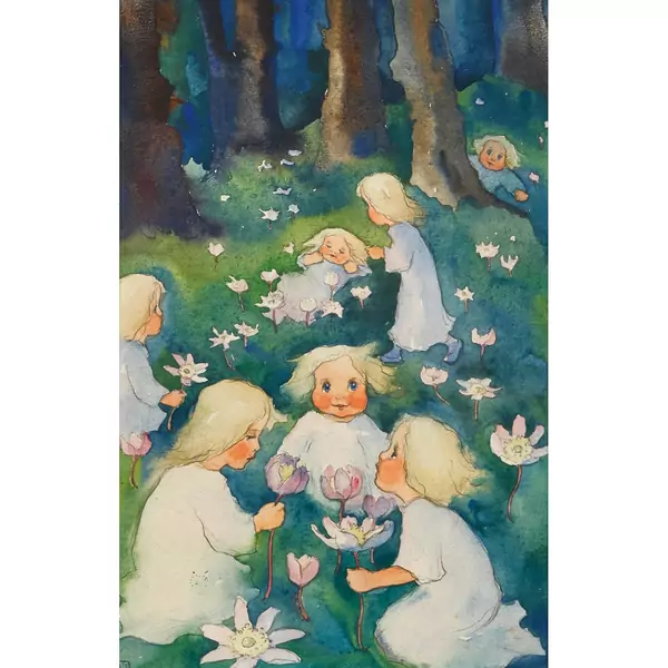 Bluemechindli im Wald