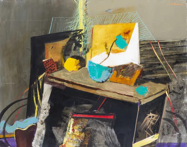 Mircea Ciobanu (1950-1991), "La table instable" — DognyAuction