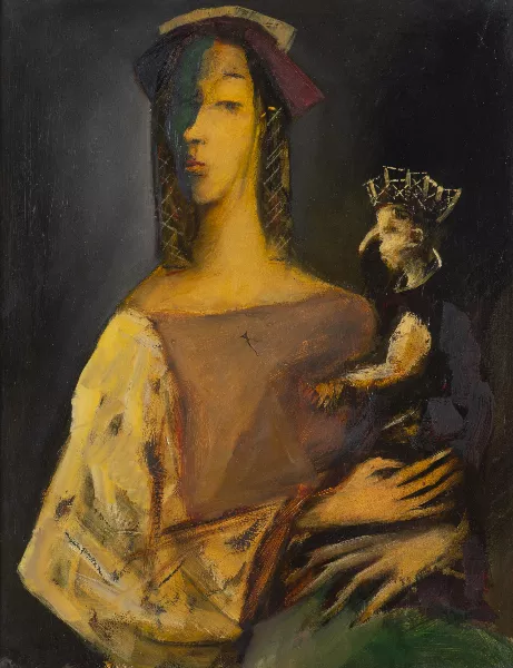 Mircea Ciobanu — "Mère à l'enfant"