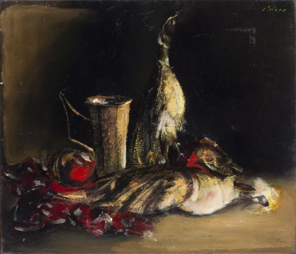 Mircea Ciobanu — Nature morte aux oiseaux