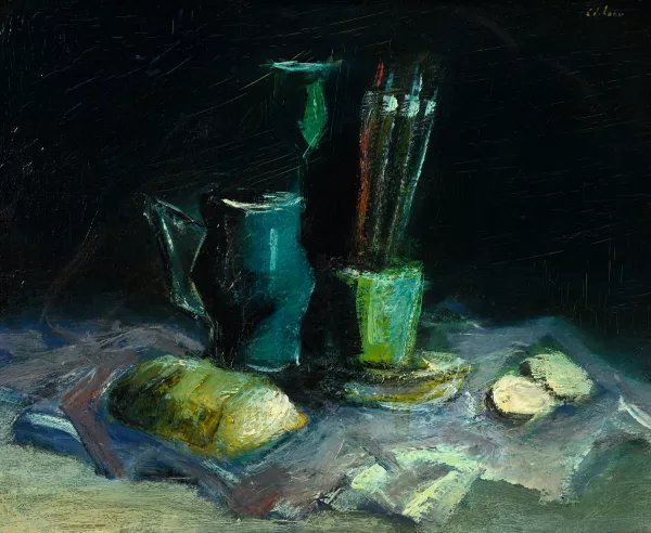 Mircea Ciobanu — Nature morte au vase