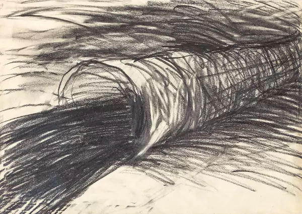 «Ohne Titel: 6 Zeichnungen» – (um 1980) – Miriam Cahn