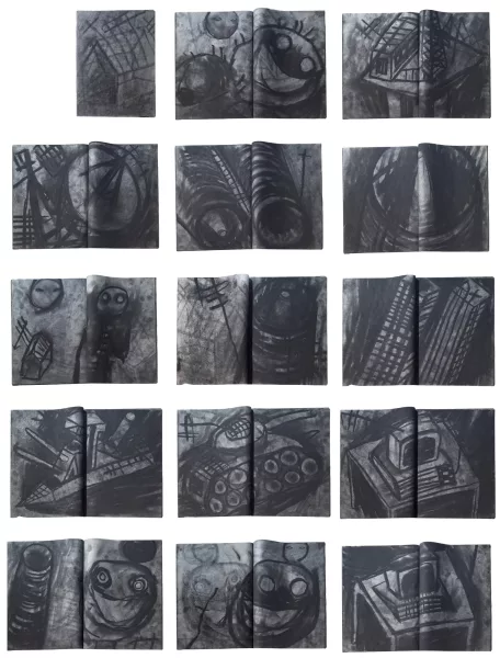 Miriam Cahn — Das klassische Lieben, 1982