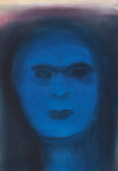Miriam Cahn — Hasenfrau (nonna), 1998