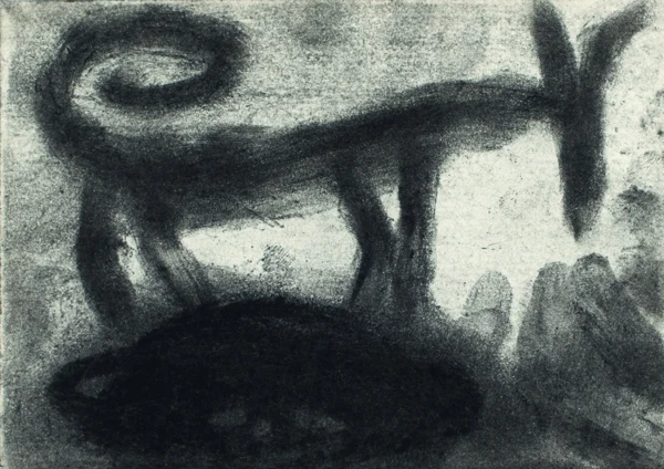 Miriam Cahn — Serie von 24 Zeichnungen in Mappe, 1986