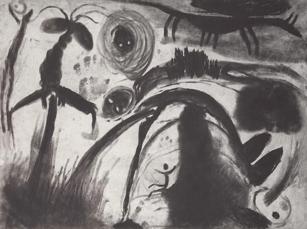 Miriam Cahn — Triptychon. Ohne Titel, 1986