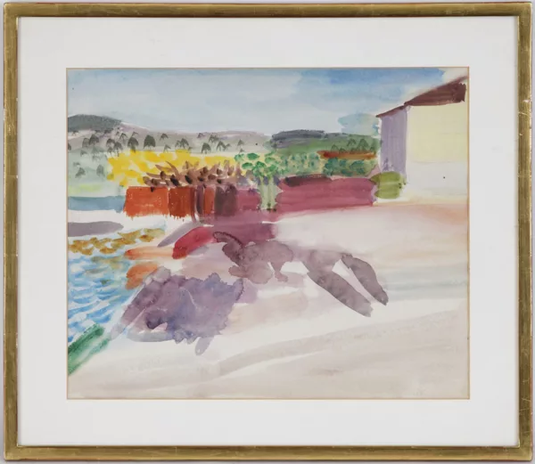 Moilliet, Louis René — Paysage tunisien