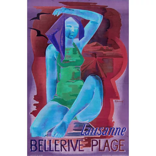 Nanette Genoud — "Lausanne Bellerive Plage".