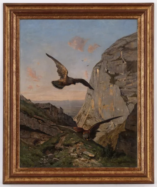 Nathanaël Lemaitre — Faucons en vol,