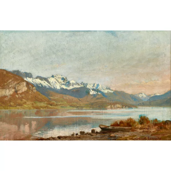 Nathanaël Lemaitre — Paysage du lac.