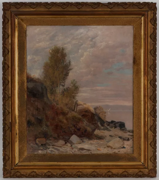 Nathanaël Lemaitre — Vue de Lac Léman depuis Yvoire,