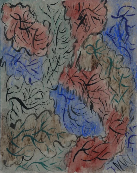 Nell Walden — Zartes Rosa-Blau, 1951