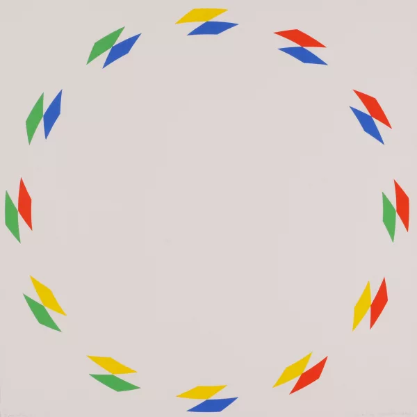 Nelly Rudin — 5 Blätter: Ohne Titel, 1971