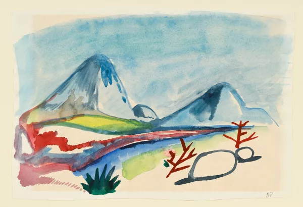 Nicolas Party — Paysage de montagne
