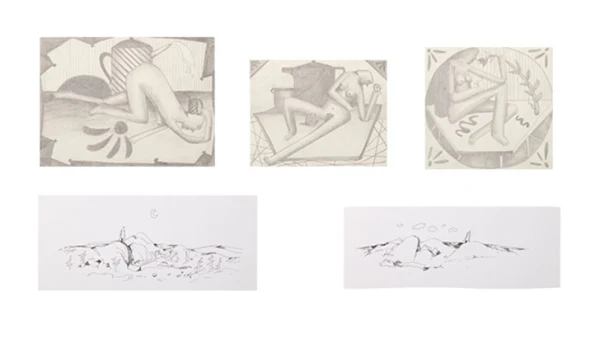Nicolas Party — Group of 5 drawings