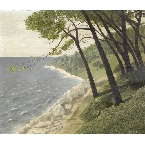 Nicolas von Roessel — "Sous les pins de Cap Martin".