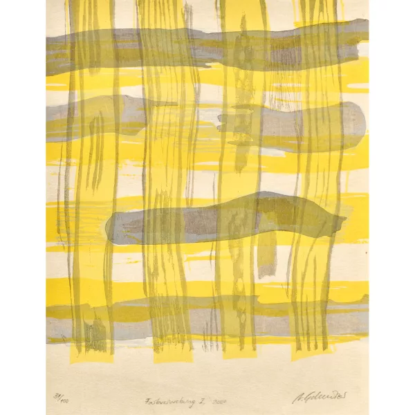 Nicole Schmölzer — "Farbverwebung I".