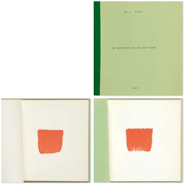 Niele Toroni — 10 Empreintes de pinceau No 50, 1973