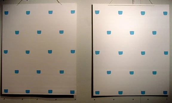 Niele Toroni — Panneaux didactiques, 1970