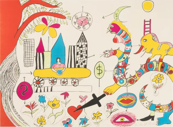 Niki de Saint Phalle — Time is money