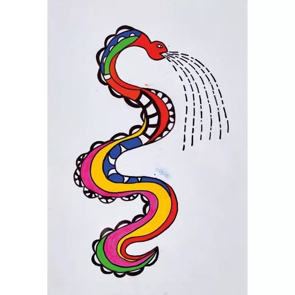 Niki de Saint Phalle — Le serpent.