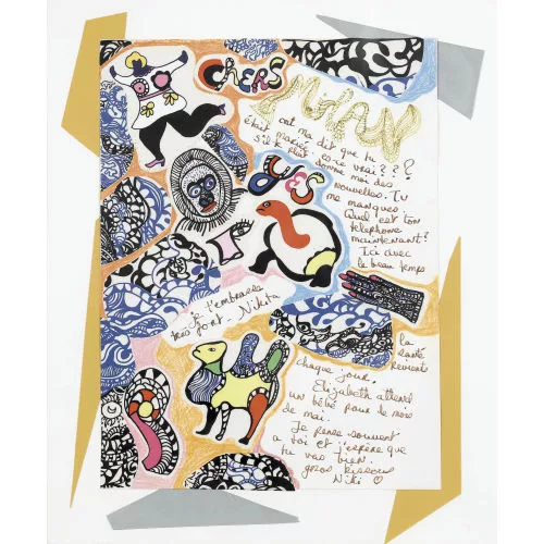 Niki de Saint Phalle — "Milan...".