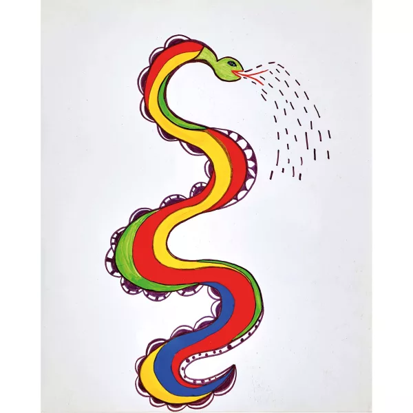 Niki de Saint Phalle — Le serpent.