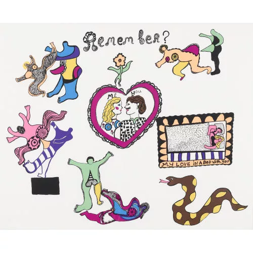 Niki de Saint Phalle — Konvolut.