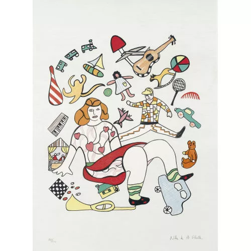 Niki de Saint Phalle — "Les enfants et les jouets".