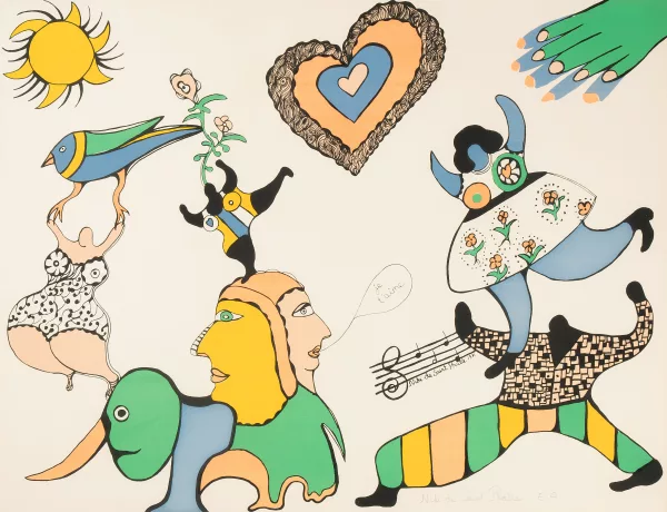 Niki de Saint Phalle — Je t'aime