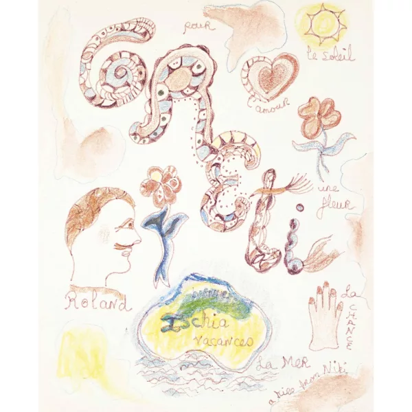 Niki de Saint Phalle — "Ischia vacances".