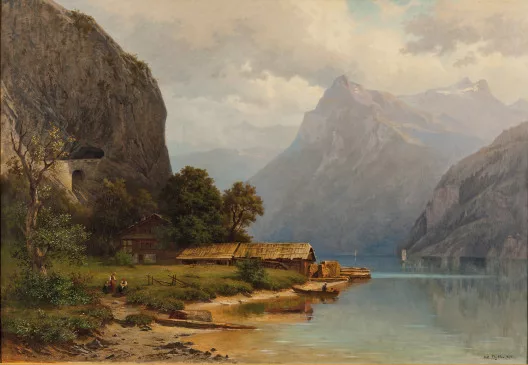 Niklaus Pfyffer von Altishofen — Am Vierwaldstättersee, 1870